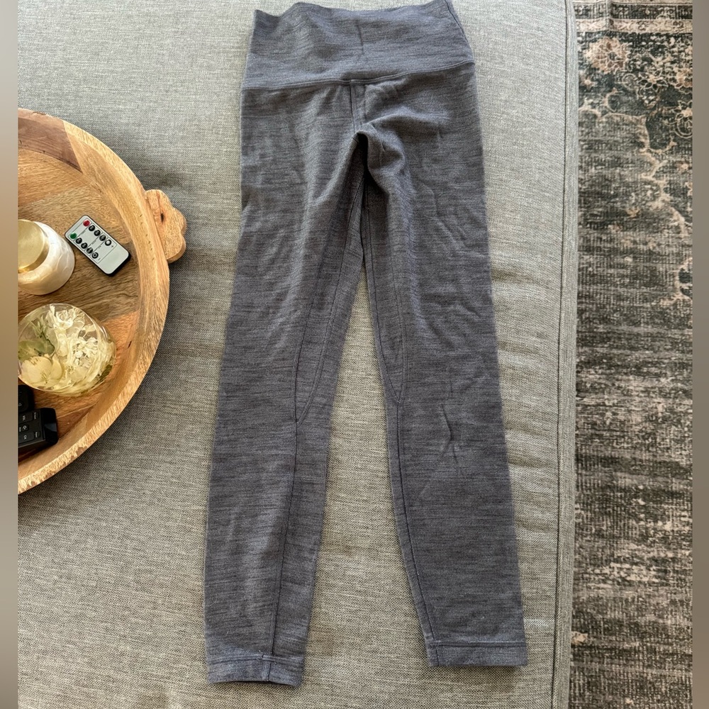 Lululemon leggings size 4 grey